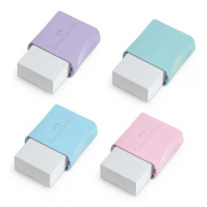 BORRACHA BRANCA FC MAX TONS PASTEL FABER-CASTELL