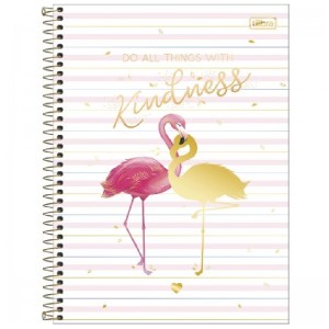 CADERNO ESPIRAL CD UNIVERSITÁRIO 1M ALOHA 80 FLS TILIBRA