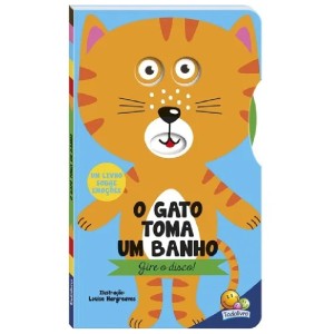 GIRE O DISCO! O GATO TOMA BANHO EMOÇÕES TODOLIVRO