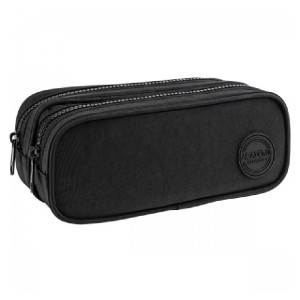 ESTOJO DUPLO GRANDE ACADÉMIE PRETO TILIBRA