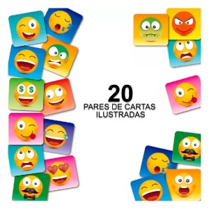 JOGO DA MEMÓRIA SMILE 40 PEÇAS PAIS&FILHOS