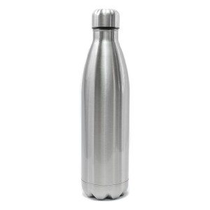 GARRAFA INOX 500ML PRATA