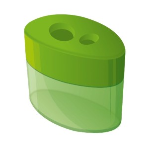 APONTADOR C/DEP 2 FUROS COR SORT CIS