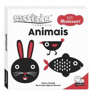 ESCOLINHA BABY MONTESSORI CONTRASTES! ANIMAIS TODOLIVRO