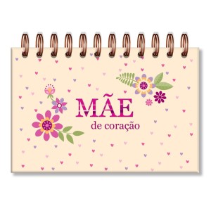 BLOCO PRESENTE MÃE DE CORAÇÃO FINA IDEIA