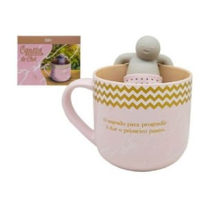 CANECA COM INFUSOR MÃE INSPIRAÇÃO - ZONACRIATIVA