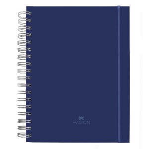 CADERNO SMART UNIV VISION 10DIV 80 FOLHAS AZUL DAC