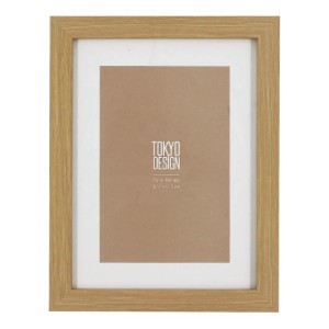 PORTA RETRATO 10X15CM MDF MADEIRA BEGE