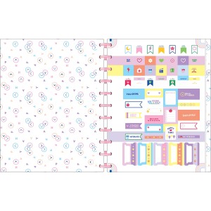 CADERNO TILIDISCO CD UNIV 10M HAPPY 160 FLS TILIBRA
