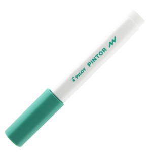 CANETA MARCADOR PILOT PINTOR FINA 1.0MM CRIATIVA VERDE CLARO
