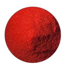 AREIA COLORIDA VERMELHO 500G CORES E BRILHOS