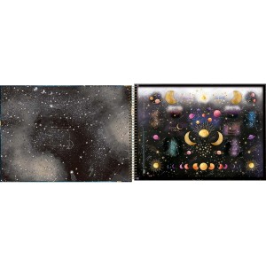 CADERNO DE CARTOGRAFIA ESPIRAL CAPA DURA MAGIC 80 FOLHAS