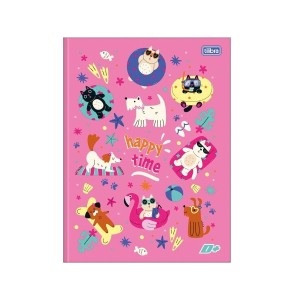 CADERNO BROCHURA CD UNIV D+ FEM 96 FLS TILIBRA