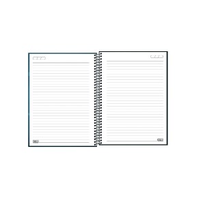 CADERNO ESPIRAL CAPA DURA 1/4 ZIP PRETO 80 FOLHAS TILIBRA