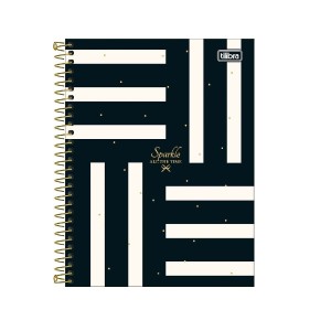 CADERNO ESPIRAL CD COLEGIAL 10M WEST VILLAGE 160 FLS TILIBRA