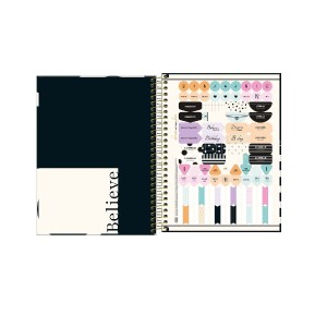 CADERNO ESPIRAL CD COLEGIAL 10M WEST VILLAGE 160 FLS TILIBRA