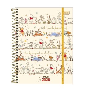 PLANNER ESPIRAL POOH M7 TILIBRA