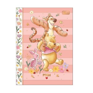 CADERNO BROCHURA CD COLEGIAL POOH 160FLS TILIBRA