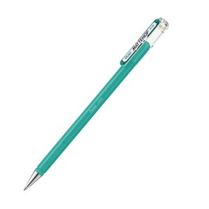 CANETA GEL HOLLER MATTEHOP TURQUESA 1.0 PENTEL