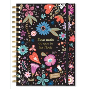 CADERNO PONTILHADO FIORE FINA IDEIA
