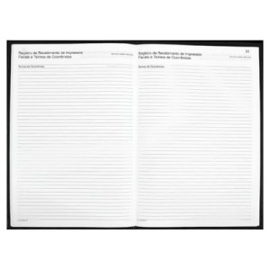 LIVRO DE REGISTRO ISS MUNICIPIO DE SP MODELO 57 TAMOIO