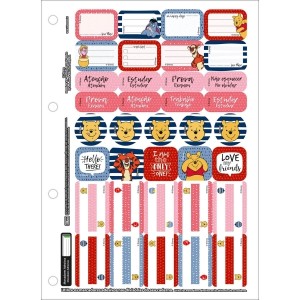 REFIL P/ CADERNO ARGOLADO UNIVERSITÁRIO POOH 80 FLS TILIBRA