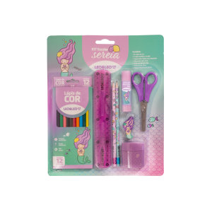 KIT DE MATERIAL ESCOLAR SEREIA LEO&LEO