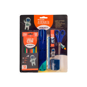 KIT DE MATERIAL ESCOLAR ASTRONAUTA LEO&LEO