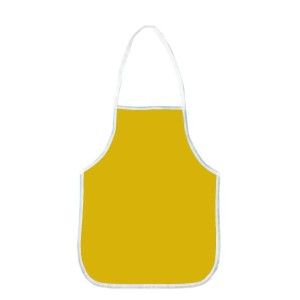 AVENTAL ESCOLAR AMARELO