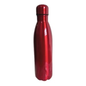 GARRAFA 750ML VERMELHA INOX LIVON